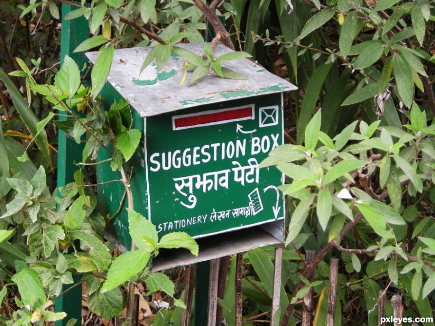 Suggestion box