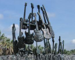 Guitar Statue