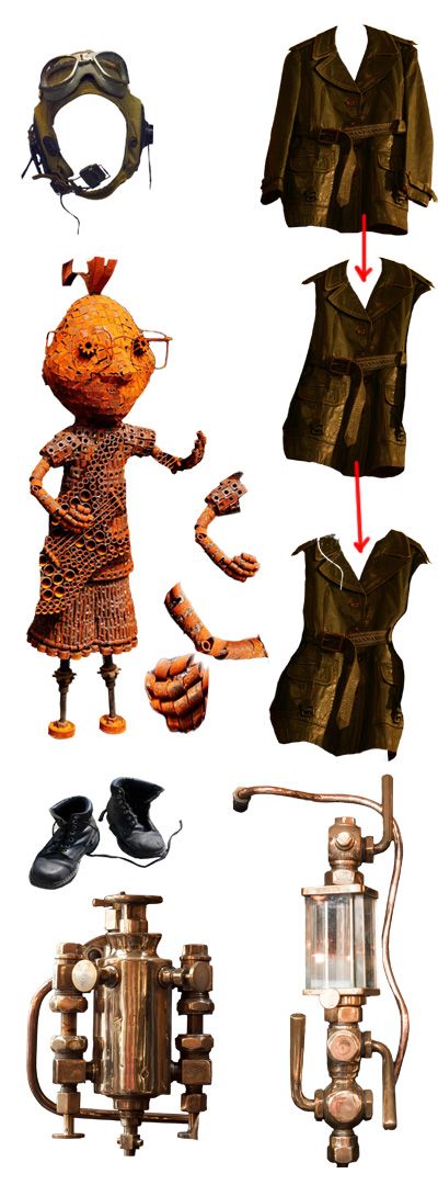 Creation of SteamPunkExplorer: Step 2