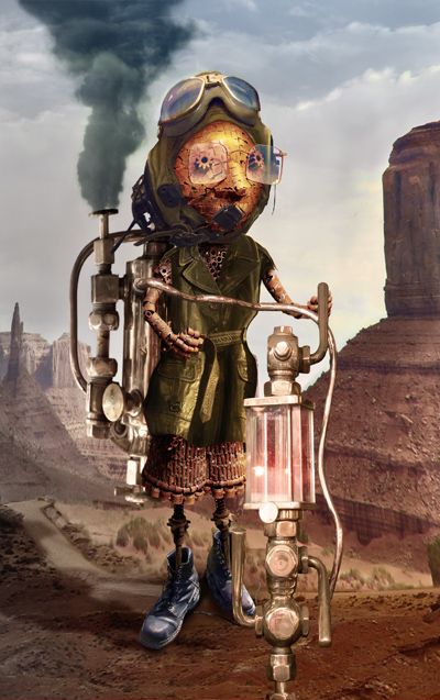 Creation of SteamPunkExplorer: Step 6