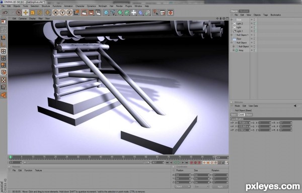 Creation of Gatling Cannon: Step 6