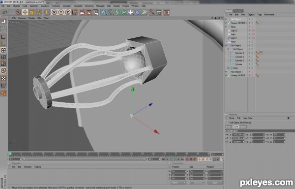 Creation of Gatling Cannon: Step 8