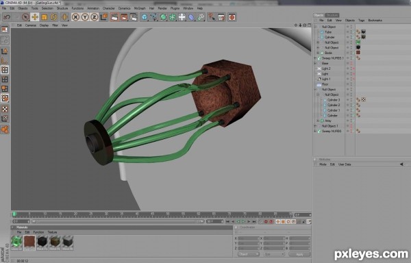Creation of Gatling Cannon: Step 9