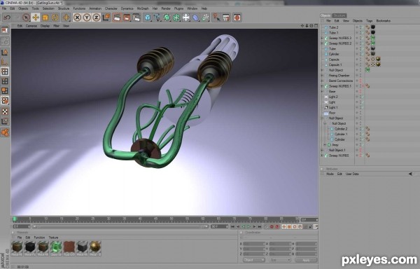 Creation of Gatling Cannon: Step 14