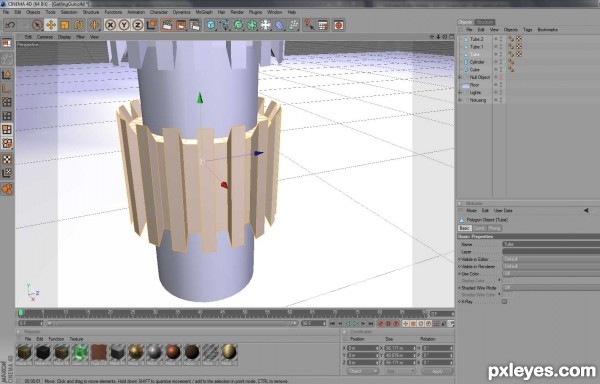 Creation of Gatling Cannon: Step 19