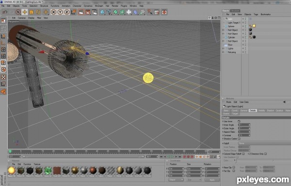 Creation of Gatling Cannon: Step 24