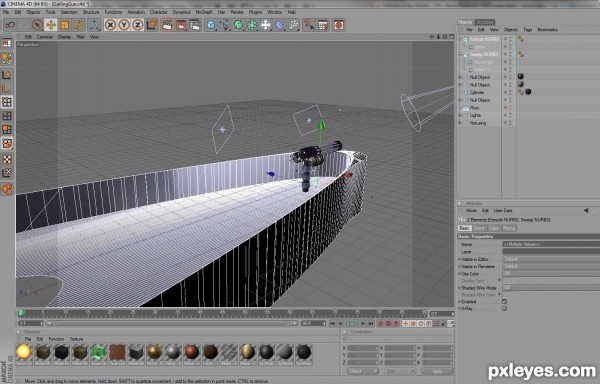 Creation of Gatling Cannon: Step 25