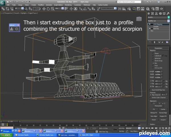 Creation of CHOPTRON: Step 2
