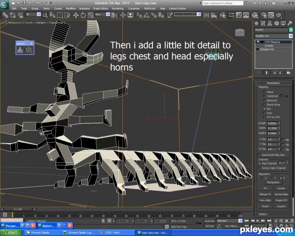 Creation of CHOPTRON: Step 3