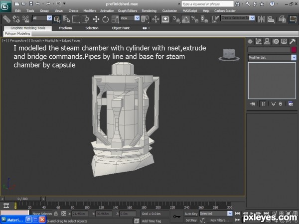 Creation of CHOPTRON: Step 10