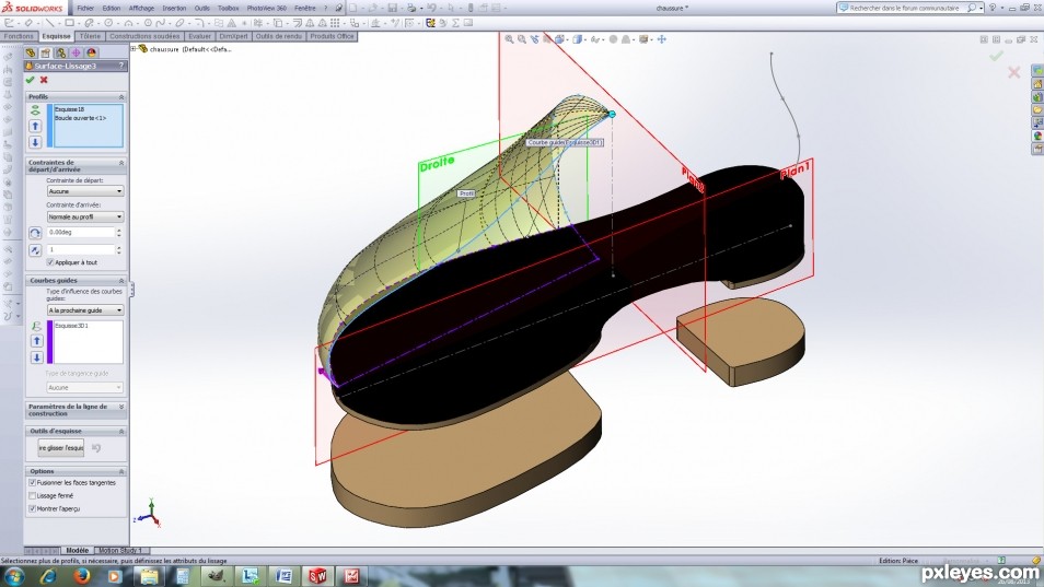 Creation of Electric shoes: Step 2