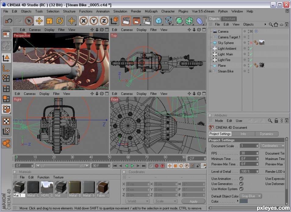 Creation of Bucket of Bolts: Step 7