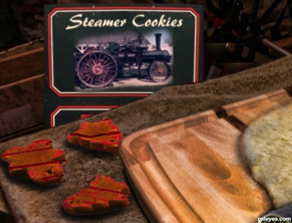 Creation of Steamer Cookies: Step 8