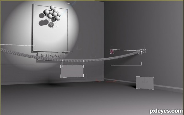 Creation of trio of banksy: Step 1