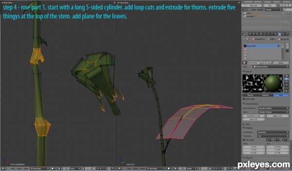 Creation of some special things: Step 4