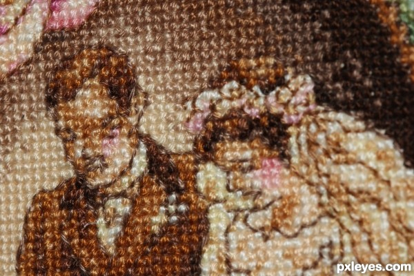 Creation of Stitched Bride: Step 1