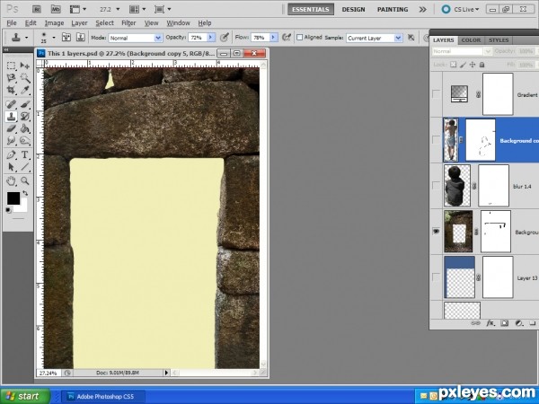 Creation of Remembering...: Step 1