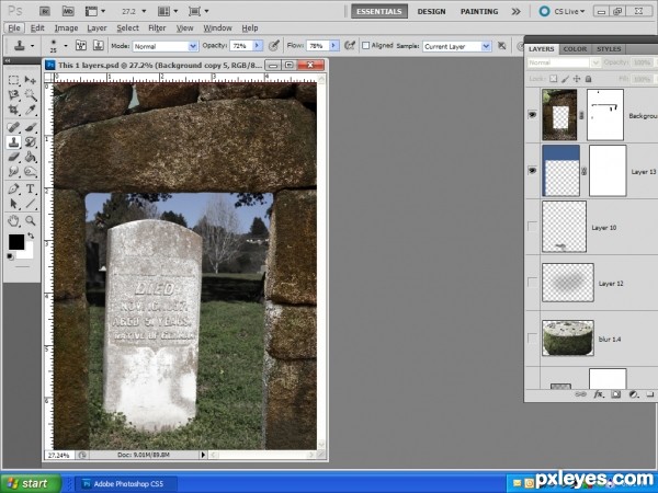 Creation of Remembering...: Step 2