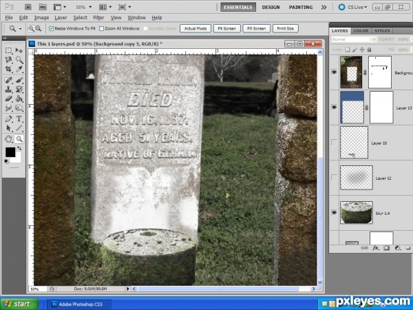 Creation of Remembering...: Step 3