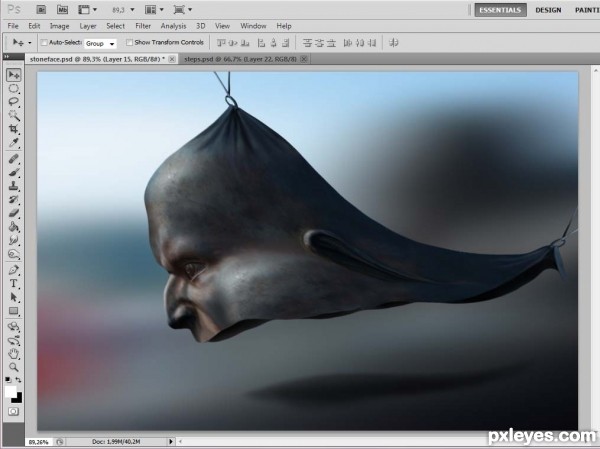 Creation of Step into my mind...: Step 18