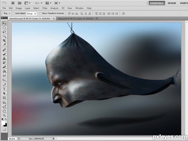 Creation of Step into my mind...: Step 19