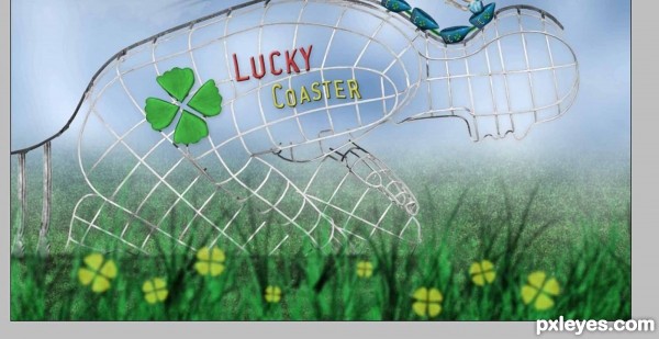 Creation of Lucky Coaster: Step 33