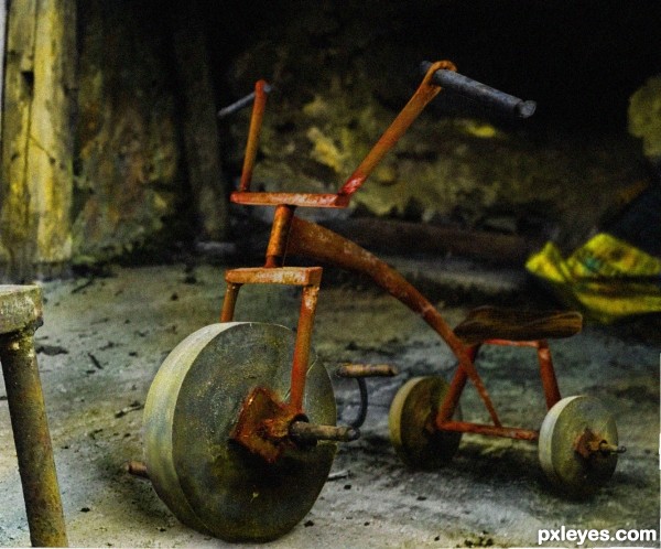 tricycle photoshop picture)