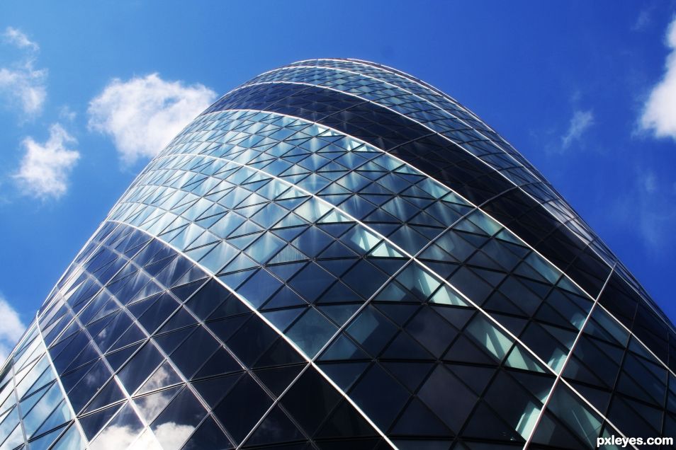 The Gherkin or the Swiss Re building