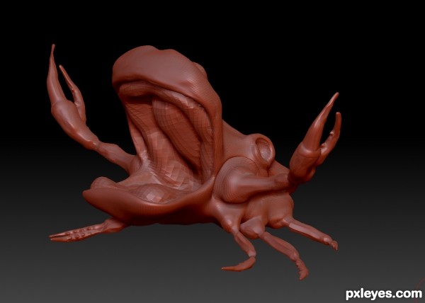 Creation of Crabotamus: Step 2