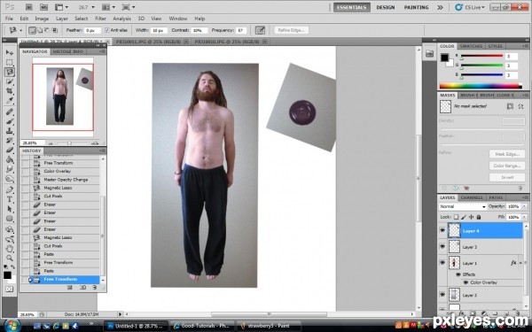 Creation of Mortuberry: Step 4