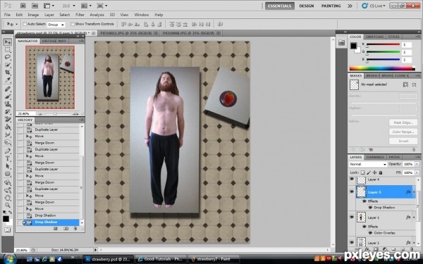 Creation of Mortuberry: Step 7
