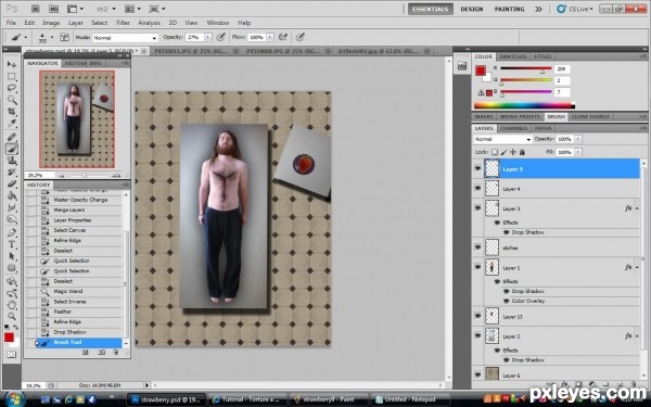 Creation of Mortuberry: Step 9