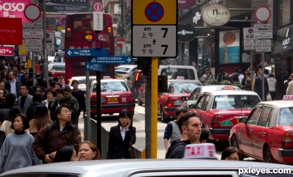 Busy Hong Kong