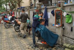 Hair Salon on Street Picture