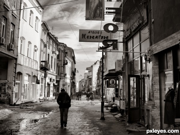 Bucharest photoshop picture)