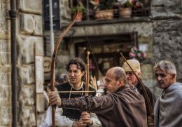 Medieval street photography