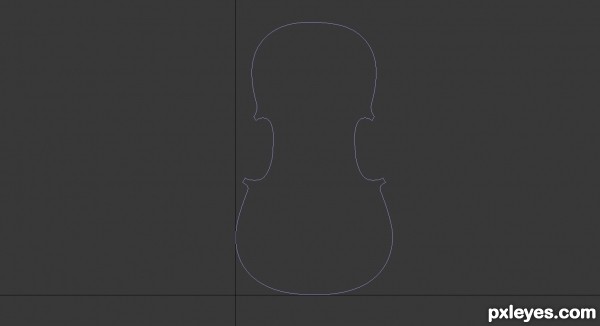 Creation of Violin: Step 1
