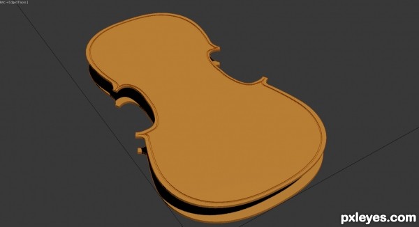 Creation of Violin: Step 2