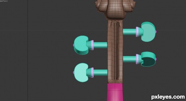 Creation of Violin: Step 10