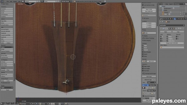 Creation of Violin: Step 5