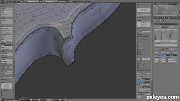 Creation of Violin: Step 9