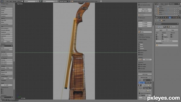 Creation of Violin: Step 12