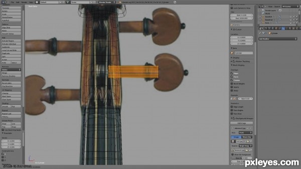 Creation of Violin: Step 15