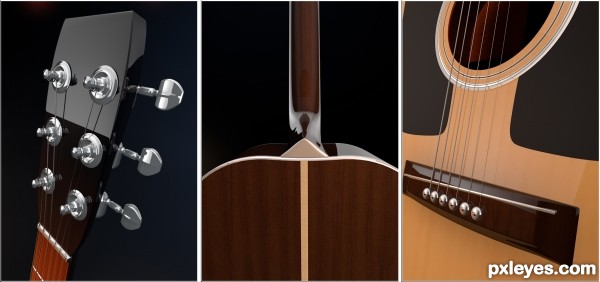 Creation of My Dream Guitar: Step 14