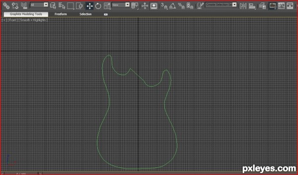 Creation of Stratocaster: Step 4