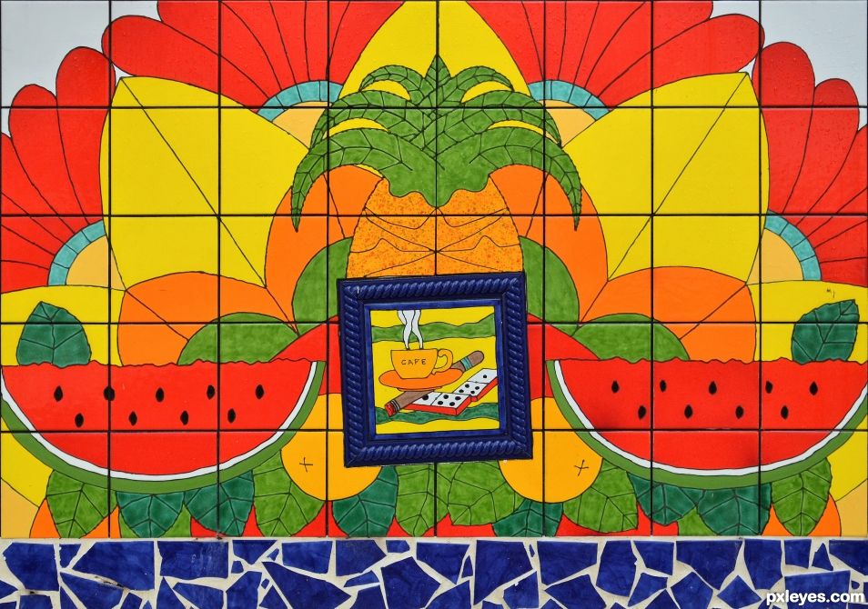 Tiling in Little Havana 