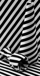 black and white stripes