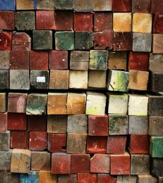 Wooden squares