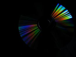 rainbow on a cd