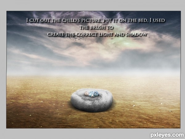 Creation of Bad Dream: Step 4